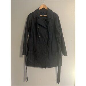 Avenue Jeans Denim Trench Coat - Women's Size 14/16 Cotton